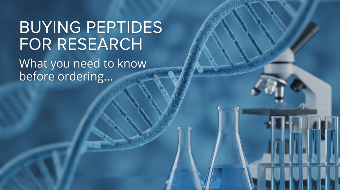 Köpa peptider i Sverige – guide till lagliga forskningspeptider i penformat med COA från Pen Peptide