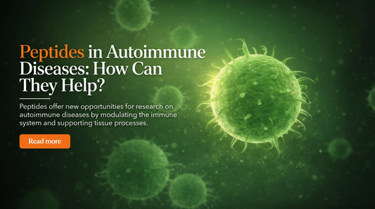 Peptider vid autoimmuna sjukdomar – illustration av immunförsvarets interaktion med peptider vid reumatoid artrit, lupus och multipel skleros