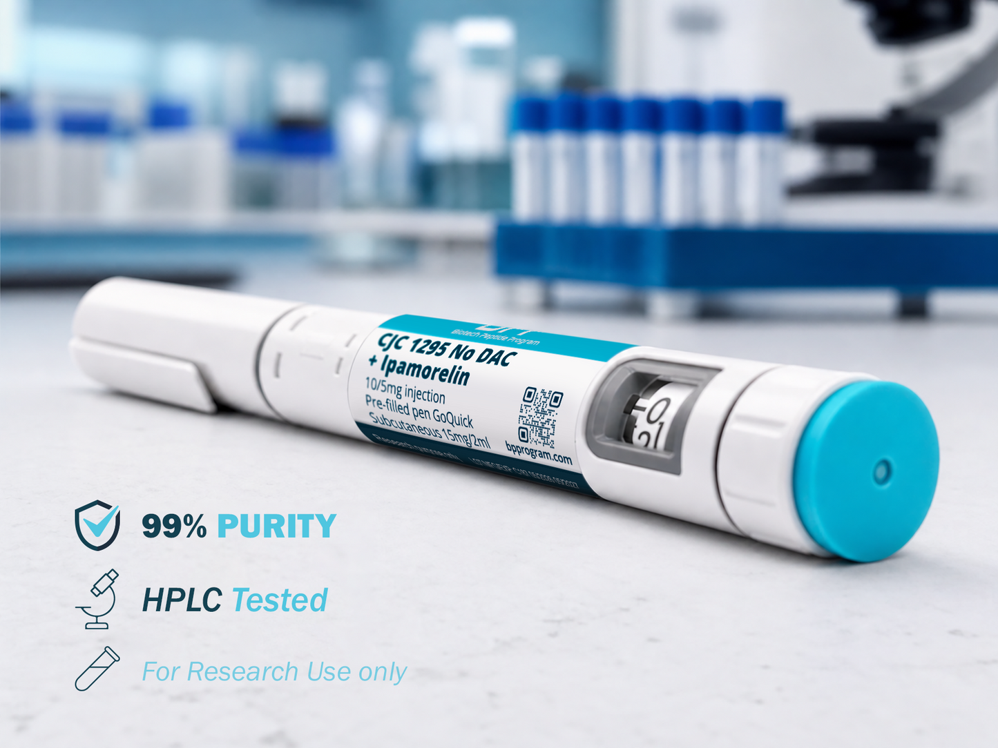 CJC-1295 ilman DACia + Ipamorelin-sekoitus | 15mg/2ml